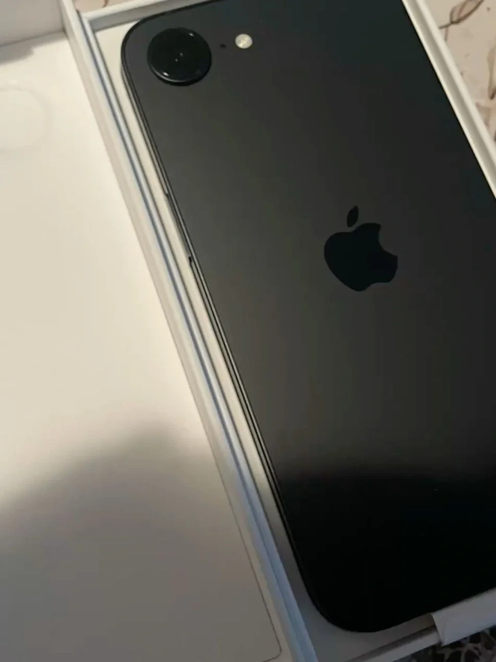 Apple iPhone Black Matte Finish Smartphone